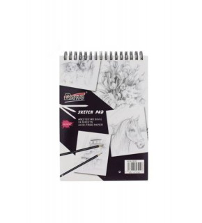 Eskiz Defteri Spiralli A4 150gr 24yp Beyaz