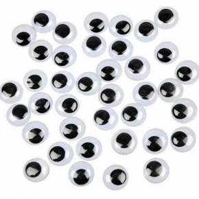 Beyaz Oynar Göz Kirpiksiz 6mm 20.000 li