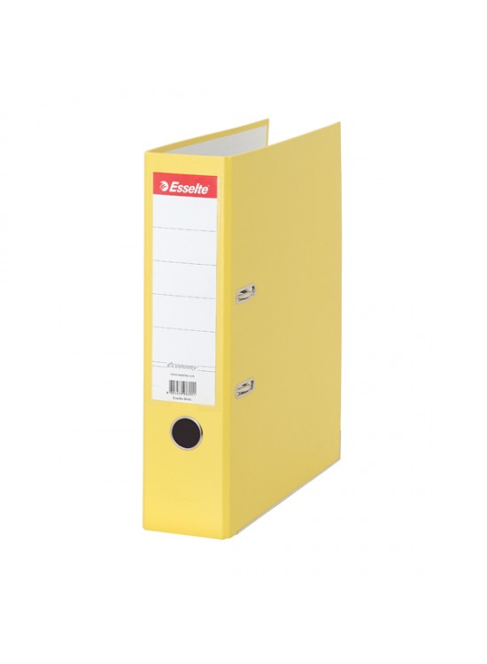 Esselte Büro Klasör Geniş Plastik Sarı 9940