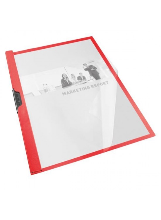 Esselte Sıkıştırmalı Dosya Sırttan Klips Kırmızı 563730