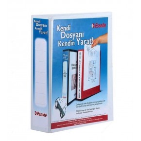 Esselte Sunum Klasörü 2 Halkalı 50 MM Beyaz 4656521 01