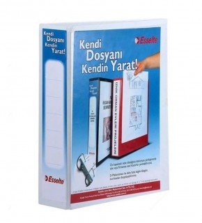 Esselte Sunum Klasörü 2 Halkalı 50 MM Beyaz 4656521 01