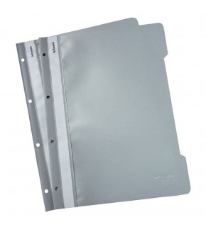 Esselte Telli Dosya Plastik A4 Gri SLT-4199 (1 Adet)