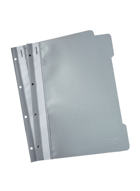 Esselte Telli Dosya Plastik A4 Gri SLT-4199 (1 Adet) Esselte Telli Dosya Plastik A4 Gri SLT-4199 (1 Adet)