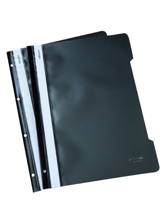 Esselte Telli Dosya Plastik A4 Siyah SLT-4199 (1 Adet) Esselte Telli Dosya Plastik A4 Siyah SLT-4199 (1 Adet)