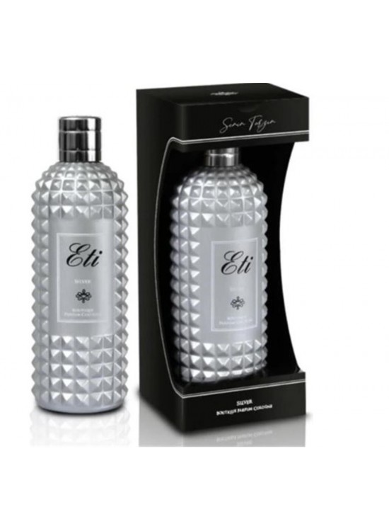 Eti BOUTIQUE Silver Cam Şişe Kolonya 300ml