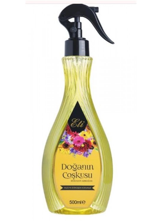 Eti Doğanın Coşkusu Sprey Pet Şişe 500ml Eti Doğanın Coşkusu Sprey Pet Şişe 500ml