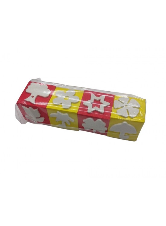 Eva Küp Baskı 4 Lü 5X5X5 Eva Küp Baskı 4 Lü 5X5X5