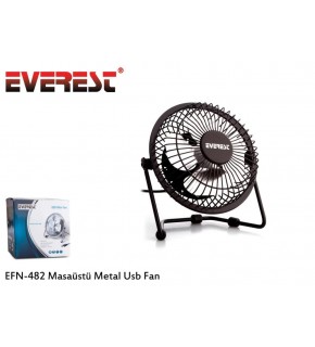 Everest EFN-482 Metal Usb Vantilatör