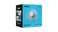 Everest EFN-505 Masaüstü Turkuaz Usb Fan (145mmx141mmx105 mm)