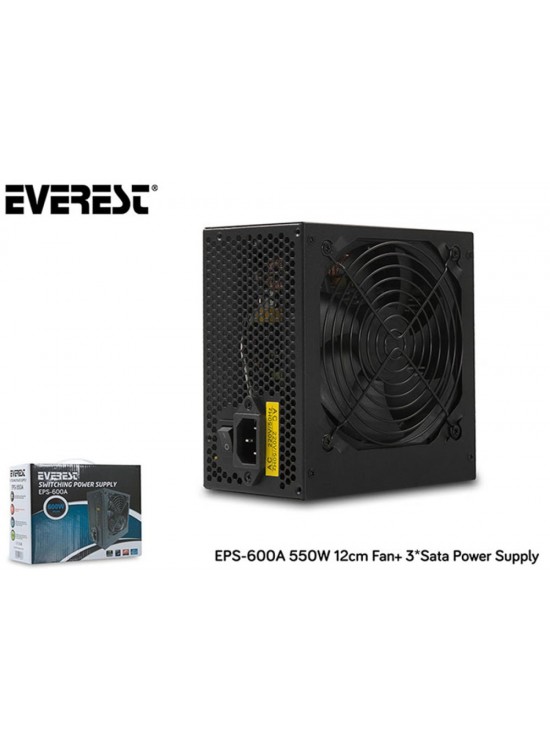 Everest EPS-600A 600w 12cm Fsn 4 Sata Aktif Pfc Güç Kaynağı Power Supply