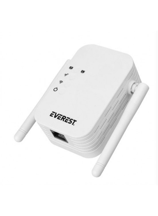 Everest EWR-N302 2.4GHz 300Mbps 1xWAN-LAN Port 2x2dBi Anten Repeater+AP Kablosuz Menzil Genişletici Everest EWR-N302 2.4GHz 300Mbps 1xWAN-LAN Port 2x2dBi Anten Repeater+AP Kablosuz Menzil Genişletici