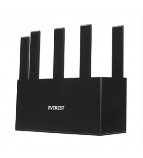 Everest EWR-X3000-V1 AX3000Mbps DualBand 5-6dBi Anten WISP+AP+Repeater Destekli Kablosuz Wifi Router