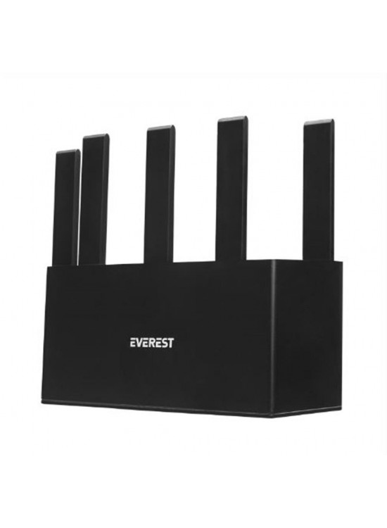 Everest EWR-X3000-V1 AX3000Mbps DualBand 5-6dBi Anten WISP+AP+Repeater Destekli Kablosuz Wifi Router