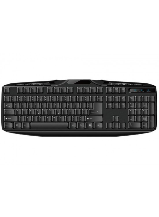 Everest KB-250U Siyah F Usb Kablolu Multimedya 113 Tuşlu Klavye