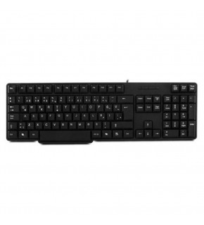 Everest KB-517U Siyah Kablolu Standart Klavye (Caps Lock Tuşu) (Kablo Uzunluğu 1.35 Mt)