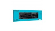 Everest KB-517UF Siyah USB F 2mt Kablo Uzunluğu Standart Klavye