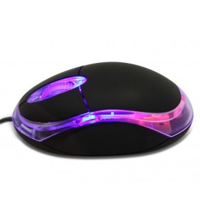 Everest KM-6809 Usb Siyah Işıklı Optik Mouse