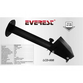 Everest LCD-608 50-50 10"-24" Tv Tavan Askı Aparatı