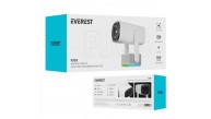 Everest PJ08 Beyaz 5200mAh Otomatik 720P HD 4K Destekli 5200 Lümen Android 11 Ekran HD Proje