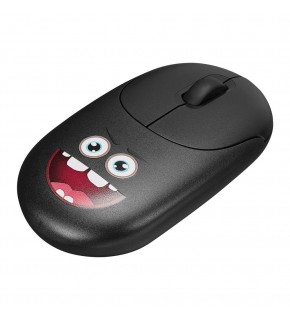 Everest SM-26 FASHION 2.4Ghz Siyah Kabartmalı Kablosuz Mouse