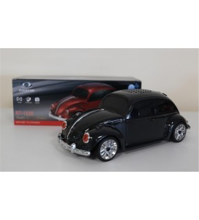 EVERTON RT-1939 Siyah Arabalı  Bluetooth Fm-Usb-Tf-Aux Şarjlı Nostaljik Radyo