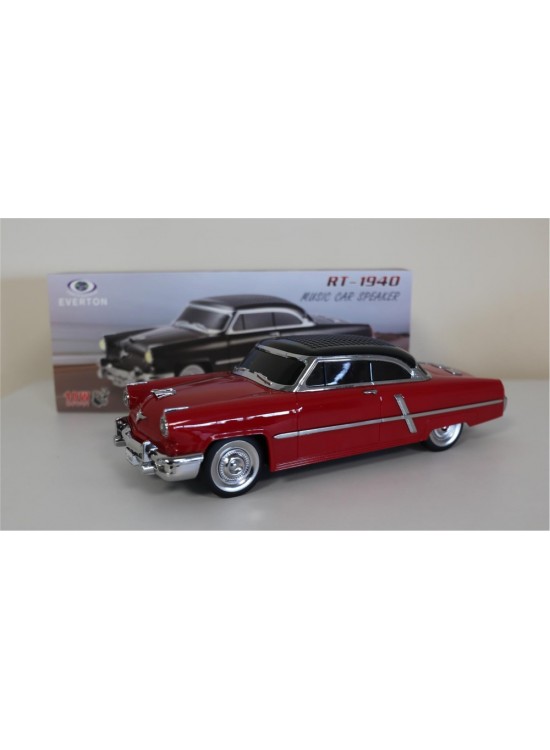 EVERTON RT-1940 Kırmızı Arabalı Bluetooth Fm-Usb-Tf-Aux Şarjlı Nostaljik Radyo EVERTON RT-1940 Kırmızı Arabalı Bluetooth Fm-Usb-Tf-Aux Şarjlı Nostaljik Radyo