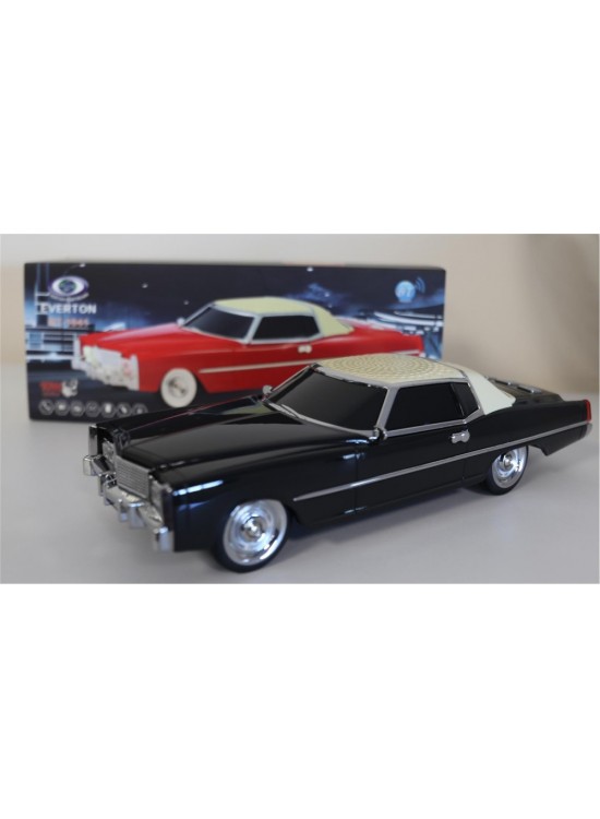 EVERTON RT-1941 Siyah Arabalı  Bluetooth Fm-Usb-Tf-Aux Şarjlı Nostaljik Radyo