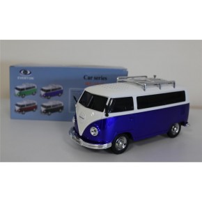 EVERTON RT-1945 Mavi Arabalı  Bluetooth Fm-Usb-Tf-Aux Şarjlı Nostaljik Radyo