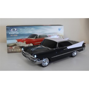 EVERTON RT-1950 Siyah Arabalı  Bluetooth Fm-Usb-Tf-Aux Şarjlı Nostaljik Radyo