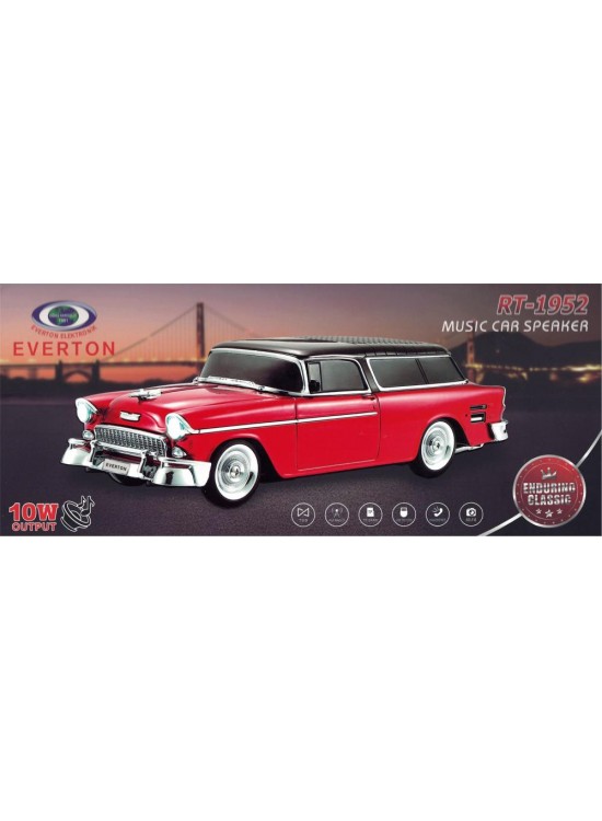 EVERTON RT-1952 Kırmızı Bluetooth Fm-Usb-Tf-Aux Şarjlı Nostaljik Radyo EVERTON RT-1952 Kırmızı Bluetooth Fm-Usb-Tf-Aux Şarjlı Nostaljik Radyo
