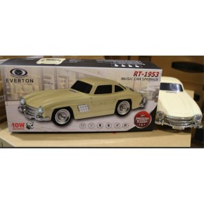 EVERTON RT-1953 Bej Arabalı  Bluetooth Fm-Usb-Tf-Aux Şarjlı Nostaljik Radyo