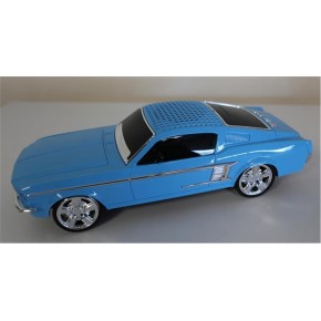 EVERTON RT-1953  Mavi (Blue) Arabalı  Bluetooth Fm-Usb-Tf-Aux Şarjlı Nostaljik Radyo