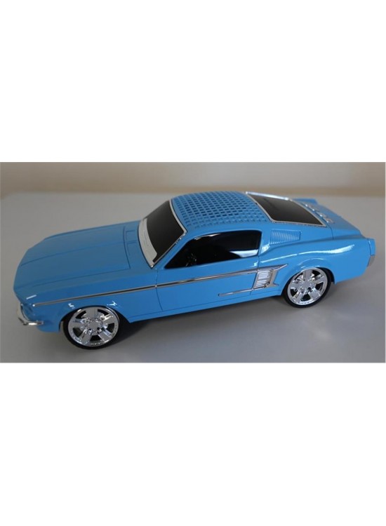 EVERTON RT-1953  Mavi (Blue) Arabalı  Bluetooth Fm-Usb-Tf-Aux Şarjlı Nostaljik Radyo