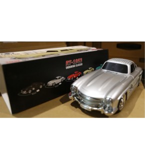 EVERTON RT-1953  Silver Gri  Arabalı  Bluetooth Fm-Usb-Tf-Aux Şarjlı Nostaljik Radyo