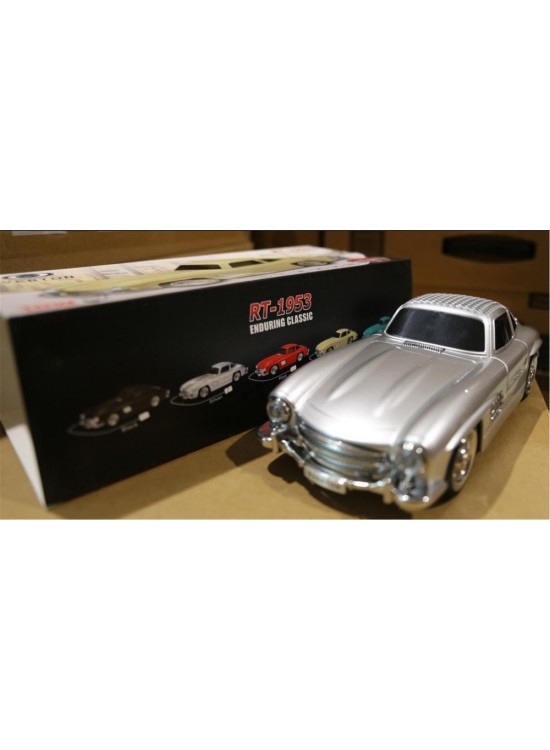 EVERTON RT-1953  Silver Gri  Arabalı  Bluetooth Fm-Usb-Tf-Aux Şarjlı Nostaljik Radyo