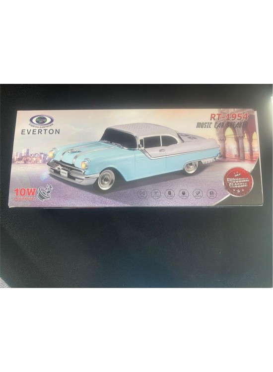 EVERTON RT-1954 Turkuaz Arabalı Bluetooth Fm-Usb-Tf-Aux Şarjlı Nostaljik Radyo EVERTON RT-1954 Turkuaz Arabalı Bluetooth Fm-Usb-Tf-Aux Şarjlı Nostaljik Radyo