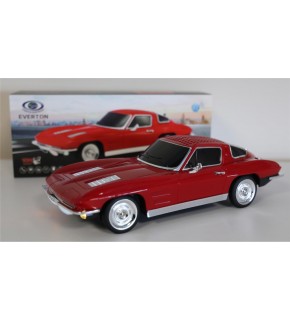 EVERTON RT-1956 Kırmızı Arabalı  Bluetooth Fm-Usb-Tf-Aux Şarjlı Nostaljik Radyo