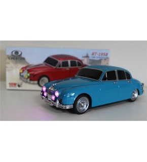 EVERTON RT-1958 Zümrüt Yeşil (Emerald) Arabalı  Bluetooth Fm-Usb-Tf-Aux Şarjlı Nostaljik Radyo