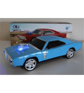 EVERTON RT-1959 Mavi (Blue) Arabalı  Bluetooth Fm-Usb-Tf-Aux Şarjlı Nostaljik Radyo