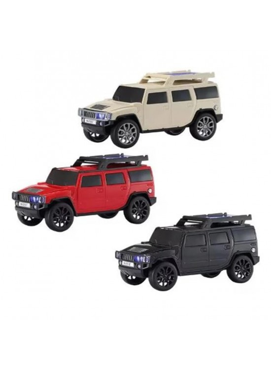 Everton RT-1971 (KIRMIZI) Jeep Araba Görünümlü Bluetooth Hoparlör – TF Kart - USB - FM Destekli