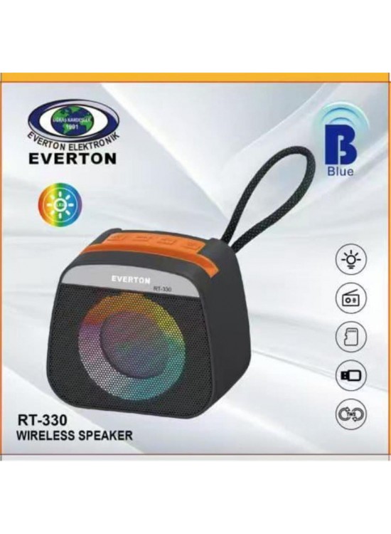 Everton Rt-330 Bluetooth Usb-Tf-Aux Şarjlı Ses Bombası RGB Everton Rt-330 Bluetooth Usb-Tf-Aux Şarjlı Ses Bombası RGB