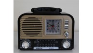 Everton RT-670 Bluetooth Usb-Micro Sd Saatli Nostaljik Radyo