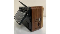 Everton Rt-672 Bluetooth Fm-Usb-Tf-Aux Şarjlı Solar Nostaljik Radyo