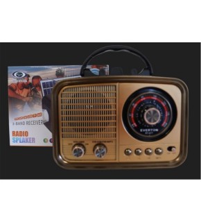 Everton RT-677  Bluetooth-USB-SD-AUX-TF Nostaljik Radyo