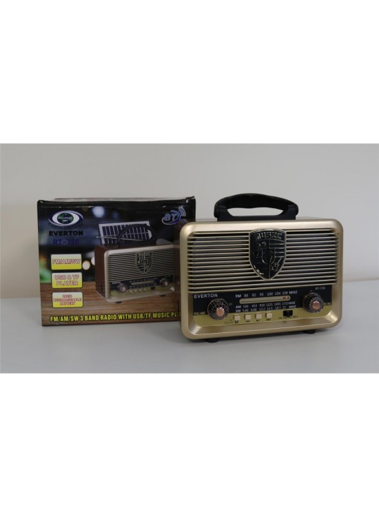 Everton RT-720 Bluetooth-USB-SD-FM Nostaljik Radyo Everton RT-720 Bluetooth-USB-SD-FM Nostaljik Radyo