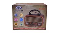 Everton RT-723 Dijital Göstergeli Şarjlı Nostaljik Radyo (AM-FM-SW Wıth BT-USB-TF )