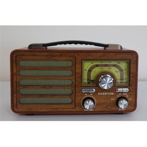 Everton Rt-755 Bluetooth Fm-Usb-Tf-Aux Şarjlı Nostaljik Radyo