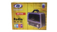 Everton Rt-770  Şarjlı Led Işıklı  Nostaljik Radyo(Bluetooth Fm-Usb-Tf-Aux)