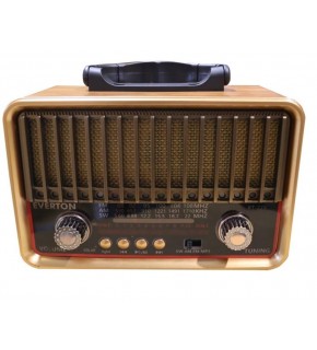 Everton RT-774  Bluetooth-USB-SD-FM  Şarjlı  Nostaljik Radyo